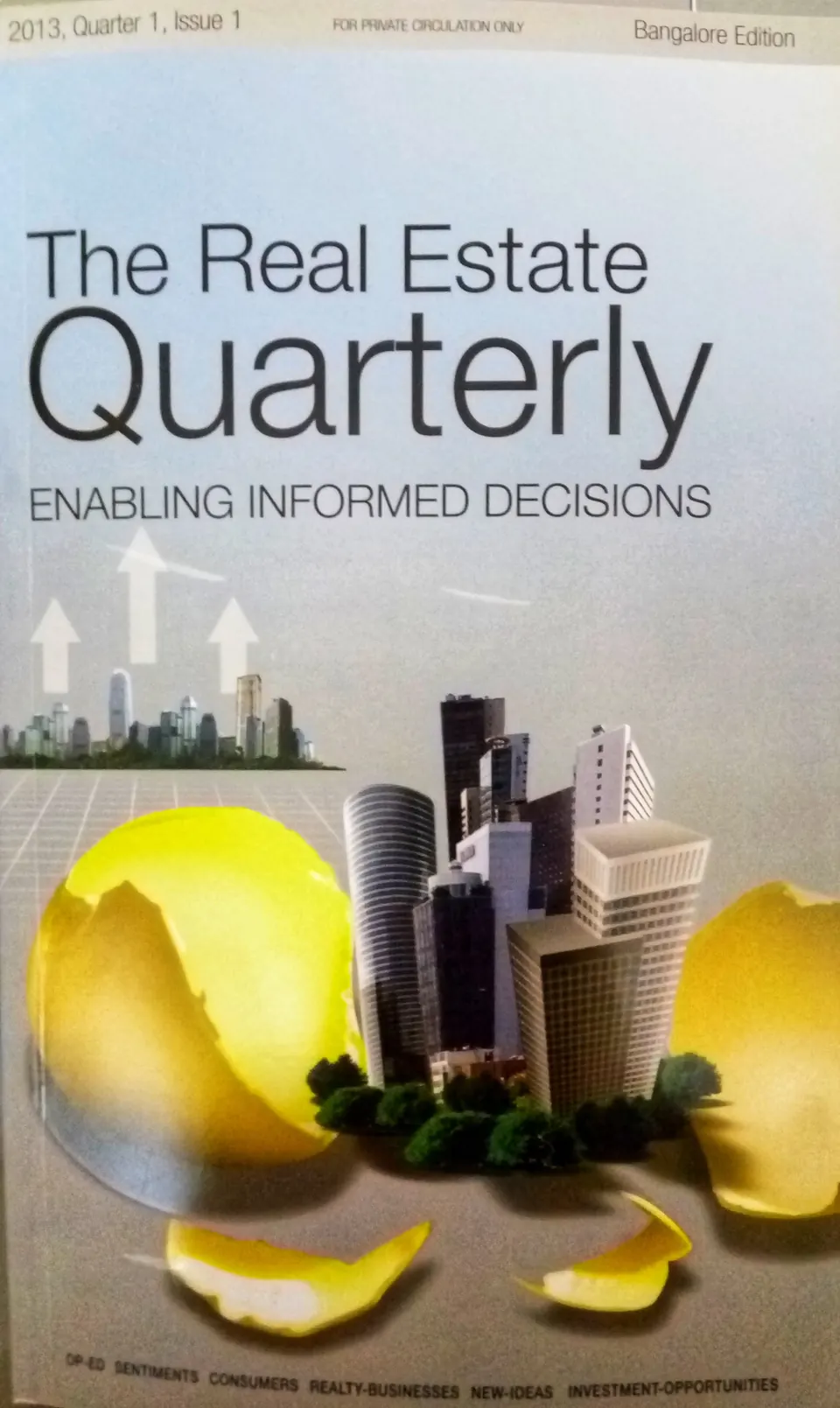 The Real Estate Quarterly, cover