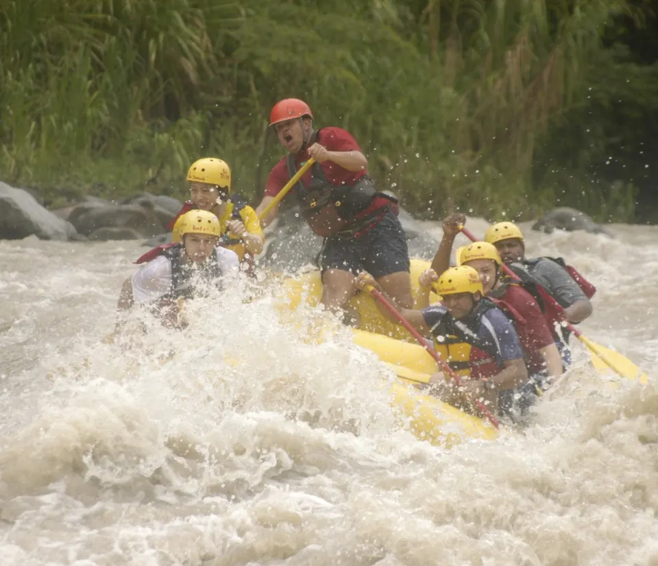 White-water rafting, Costa Rica
