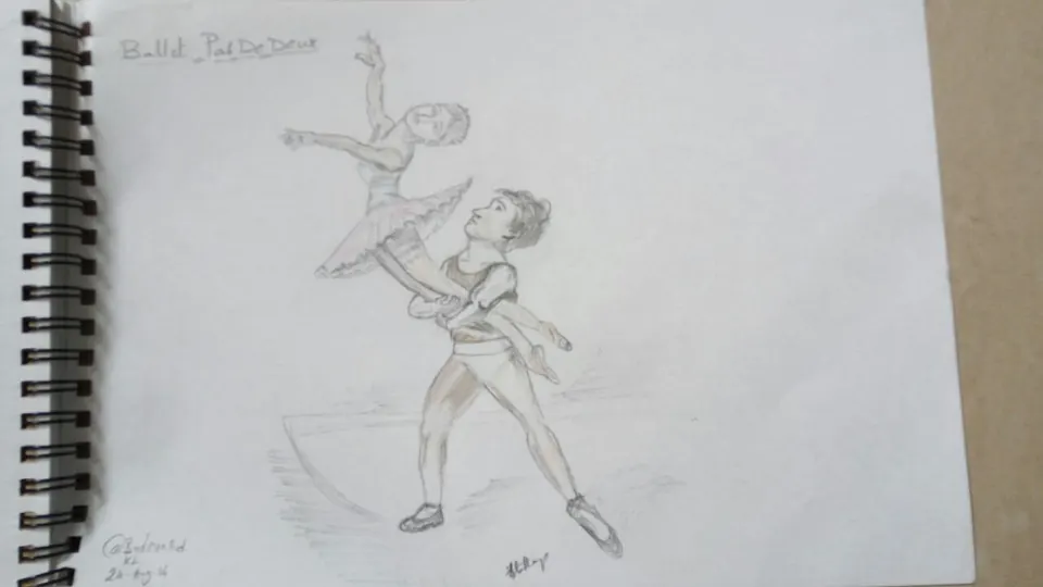 Ballet: pencil