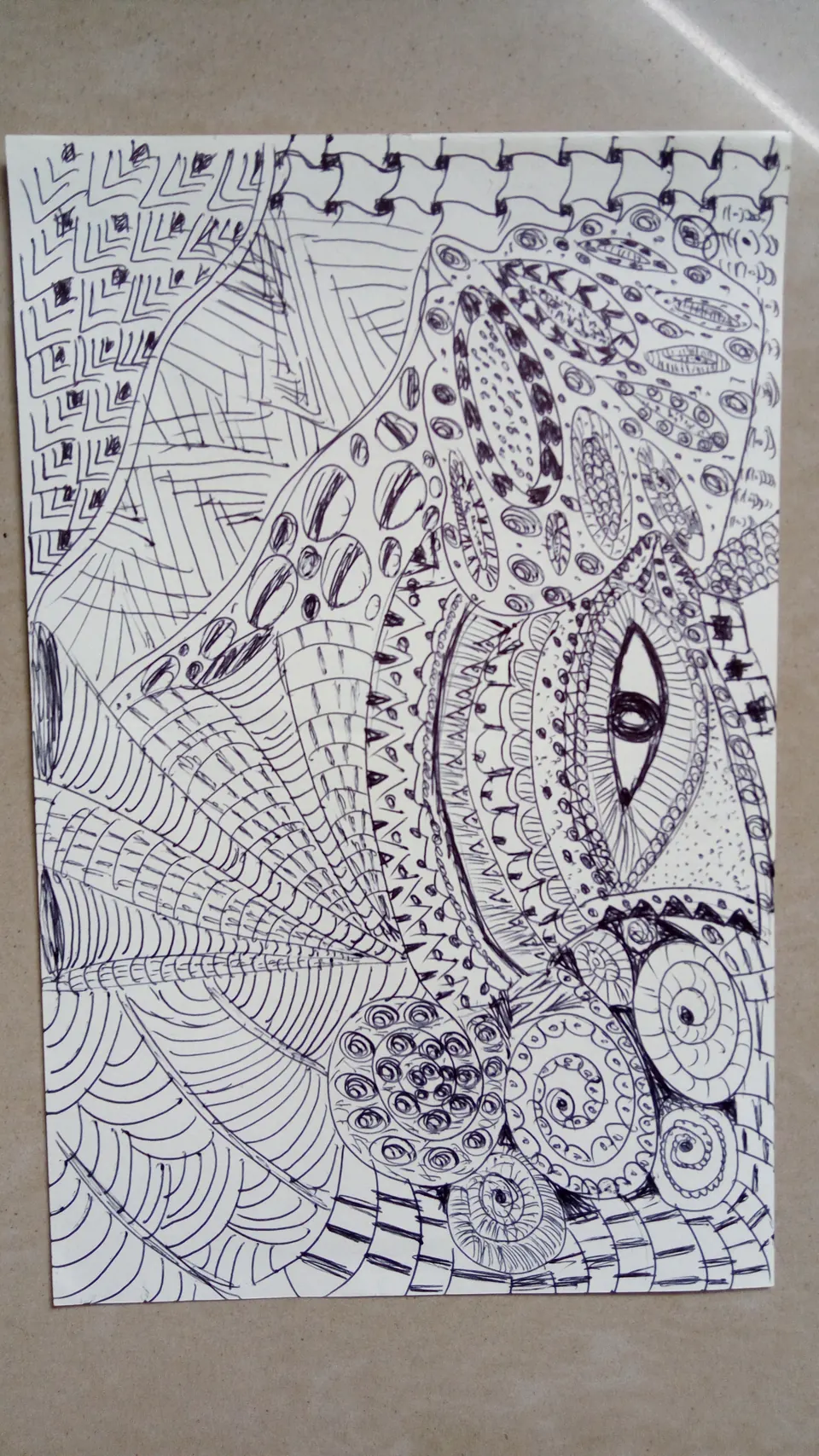 Zentangle: ink