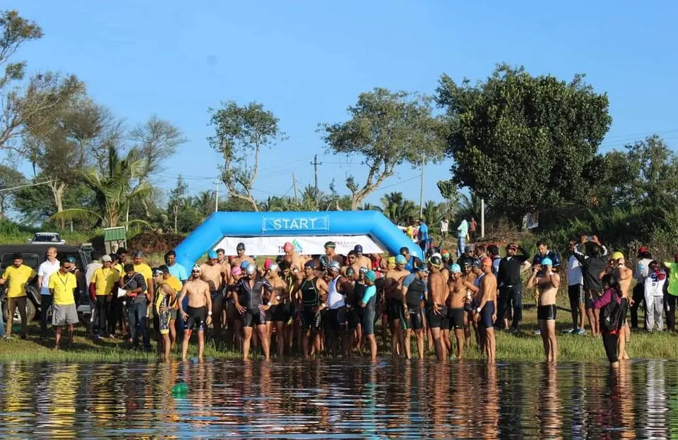 TriThonnur 2018: the swim